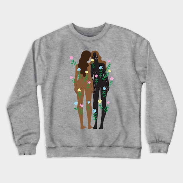 grow at your own pace Crewneck Sweatshirt by anneamanda